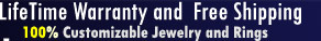 Exquisite Titanium Rings